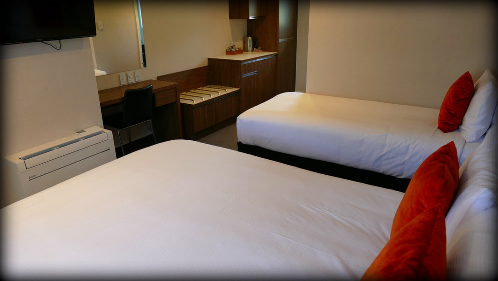 Spacious clean hotel motel rooms Gore Southland New Zealand