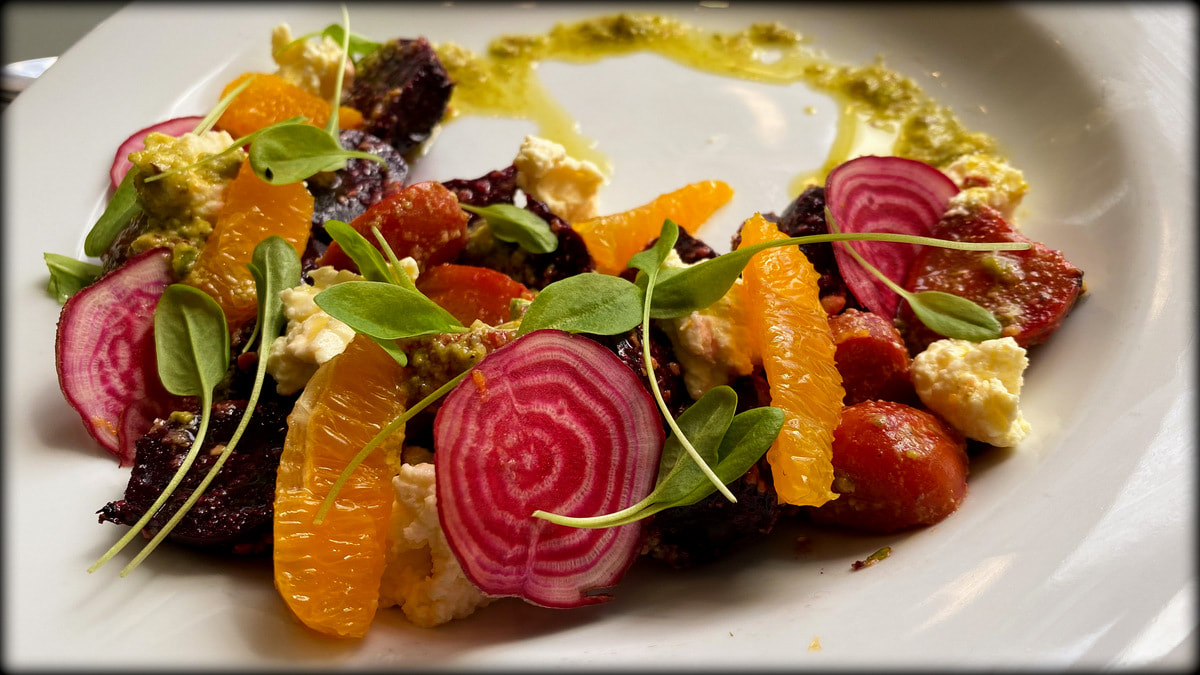 Tasty Beetroot Salad Lunch Croydon Lodge Best Food Gore NZ